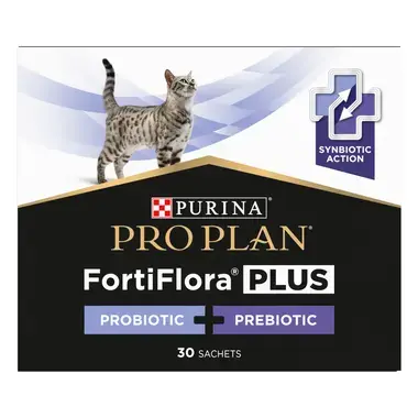 PURINA PRO PLAN FortiFlora+ Kissan ravintolisä