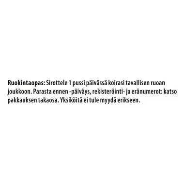 PURINA PRO PLAN FortiFlora+ Koiran ravintolisä