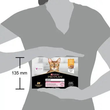PURINA® PRO PLAN® Delicate Mousse sisältää kanaa