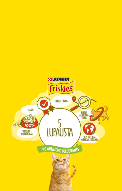 Friskies 5 lupausta